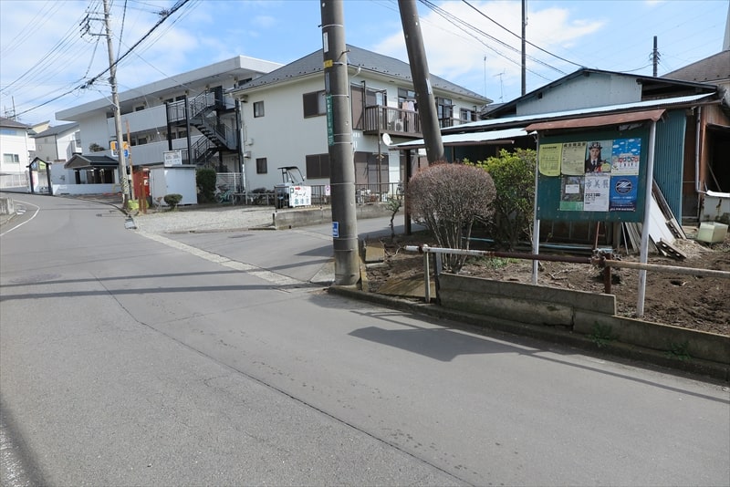 町田市家系ラーメン『奥津家』の駐車場への行き方2