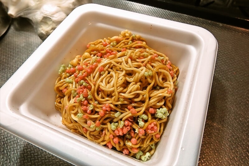『サンヨー食品 背徳のあげ玉 関西風焼そば』カップ麺9