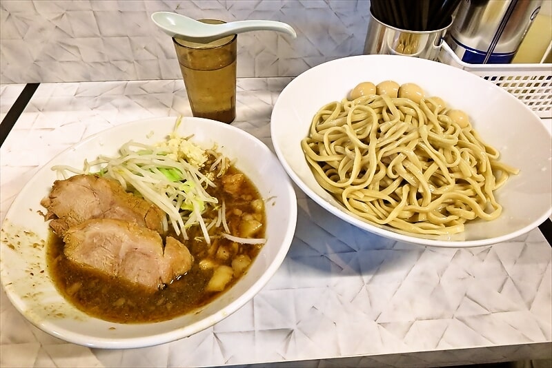 横浜市金沢区『麺屋 歩夢 金沢八景店』大つけ麺1
