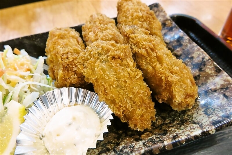 広島市『海の幸 磯の坊 本店』カキフライ定食9
