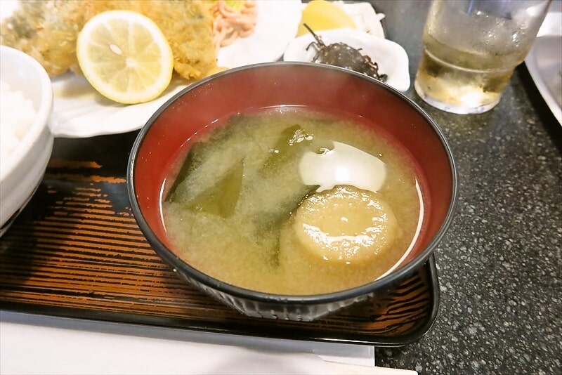 町田市『くいのみ屋 とき』釣りアジフライ定食3