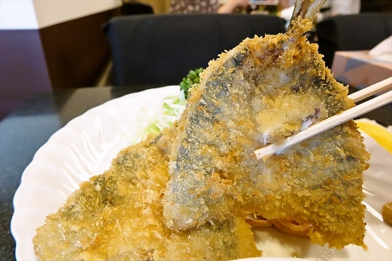 町田市『くいのみ屋 とき』釣りアジフライ定食9