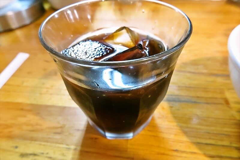 町田市『地中海料理 コシード』アイスコーヒー