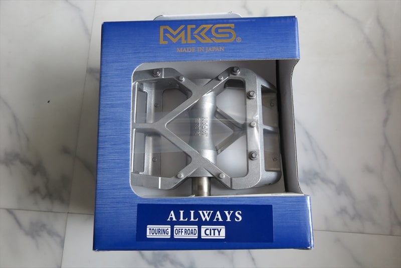 MKS(三ヶ島) ペダル 日本製 オールウェイズ [ALLWAYS] 左右セット4