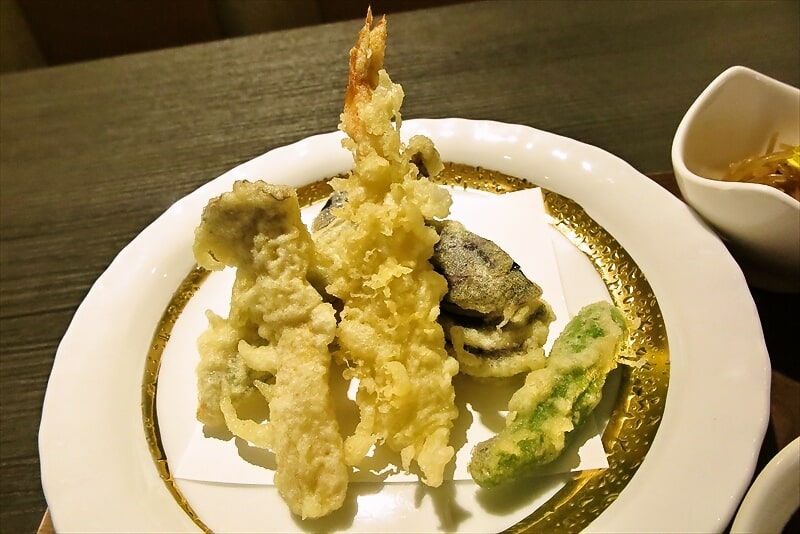 相模原市共和『季節料理 なが島』天ぷら定食3