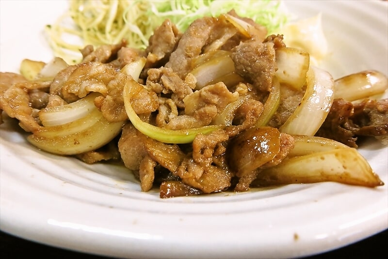 相模原市『はっちゃんち』生姜焼き定食7