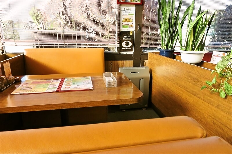 厚木市上荻野『手作り生スパゲティの店 レストラン・ジョイ』店内写真