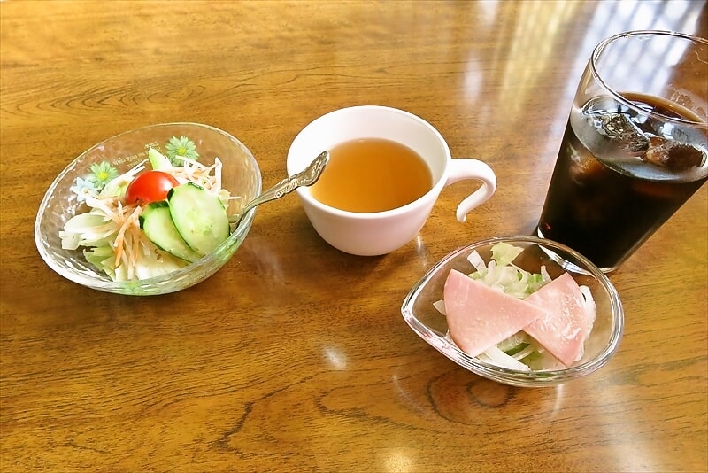 厚木市上荻野『手作り生スパゲティの店 レストラン・ジョイ』サラダ