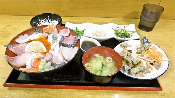 福岡市『博多ごまさば屋』海鮮丼1300円＆サバの南蛮漬け的なランチ