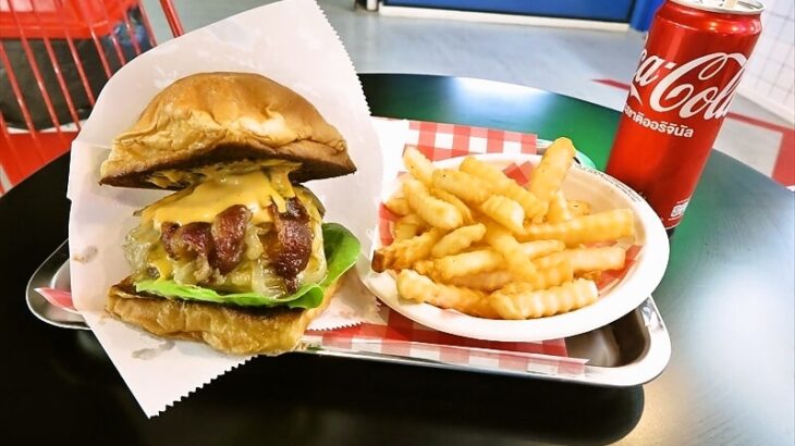 『Burger Box（バーガーボックス）』ハンバーガー＆メニュー＠バンコク