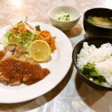 横浜市東神奈川駅『山小屋（やまごや）』ランチのポークソテー定食