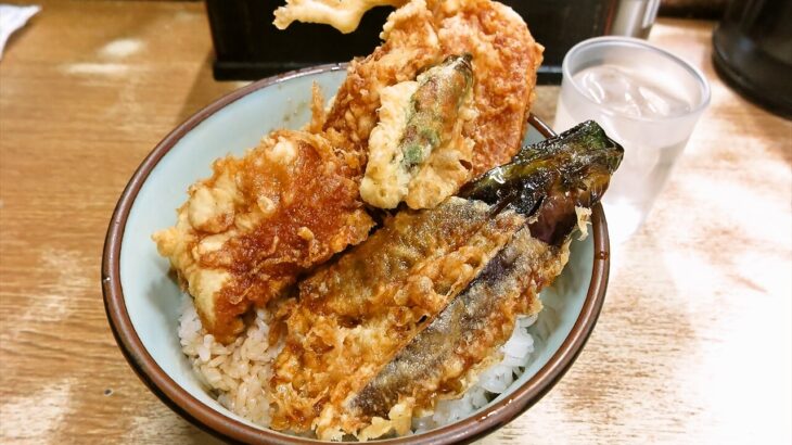 横浜市真金町『豊野丼（とよのどん）』穴子天丼とかメニュー写真など