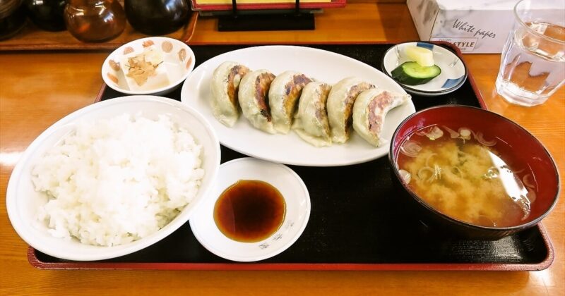 町田市『中華料理 品香園（ひんこうえん）』餃子定食サムネイル