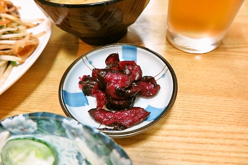 相模原市淵野辺『居酒屋 蔵よし』肉野菜炒め定食4