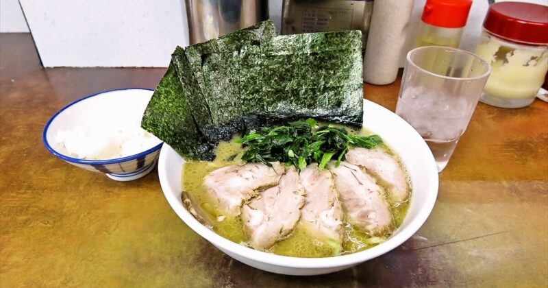 小田急相模原駅『究極ラーメン町田家 小田急相模原店』チャーシューメン海苔増しサムネイル