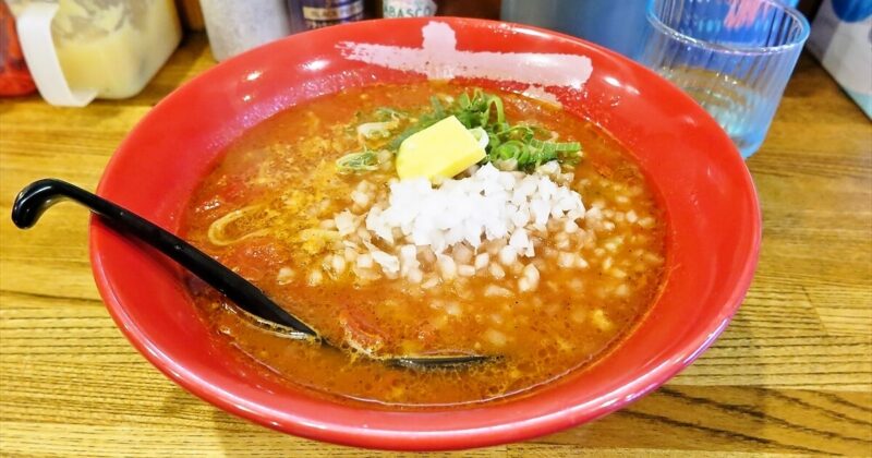 座間市『らーめん きんかどう座間本店』チリとまとラーメンサムネイル