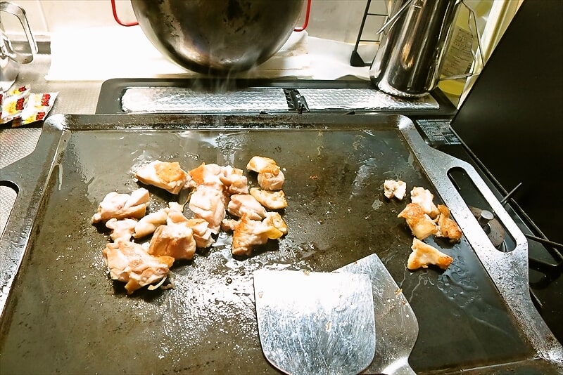 東洋水産『マルちゃん 焼そば』を鶏肉で作る6