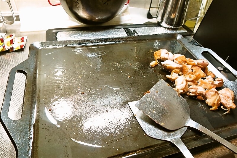 東洋水産『マルちゃん 焼そば』を鶏肉で作る8