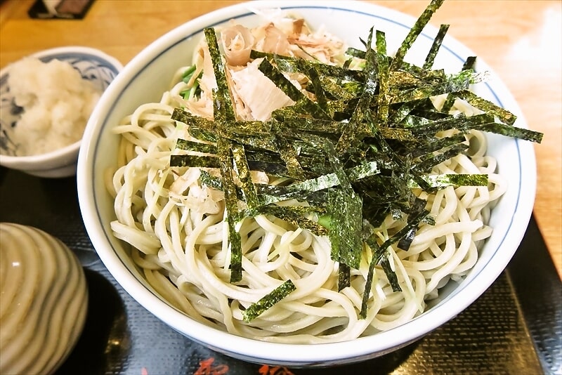 相模原市田名『割子そば 八雲庵（やくもあん）』辛味大根そば大盛り3