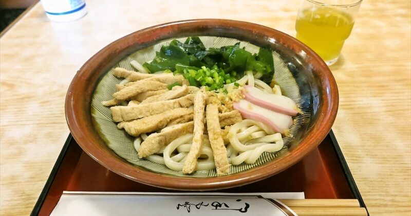 相模原市『酒とうどん さぬき屋島』冷しきつねうどんサムネイル