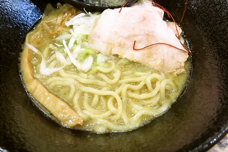 町田駅シバヒロ『貝ガラ屋 町田店』濃厚牡蠣そば（ラーメン）8