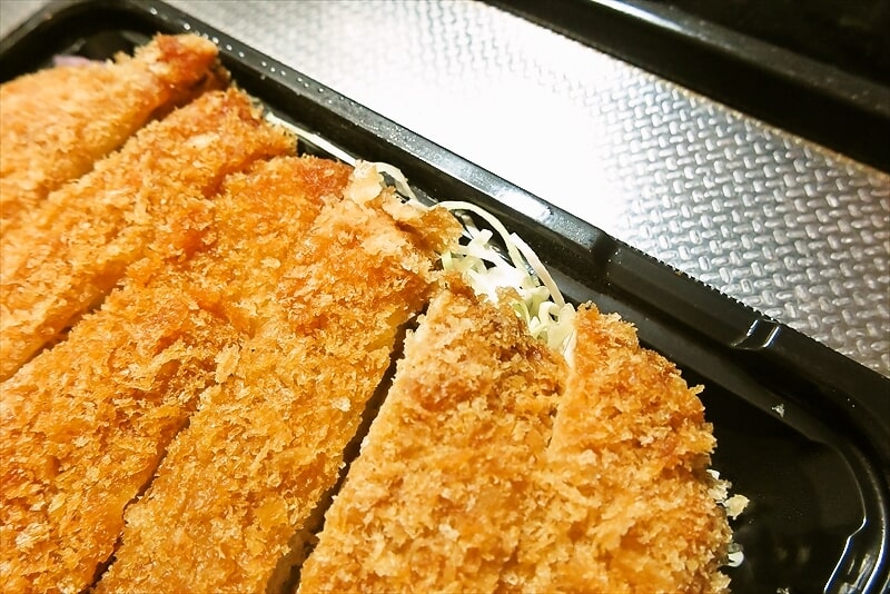 『肉のハナマサ名物 ジャンボチキンカツ弁当』14