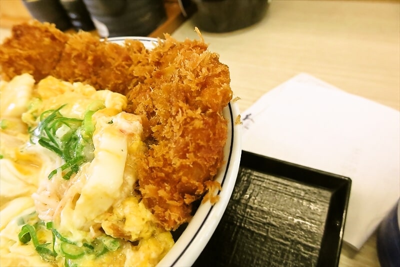 2024年7月相模原市『かつや相模原店』海鮮たまごチキンカツ丼5