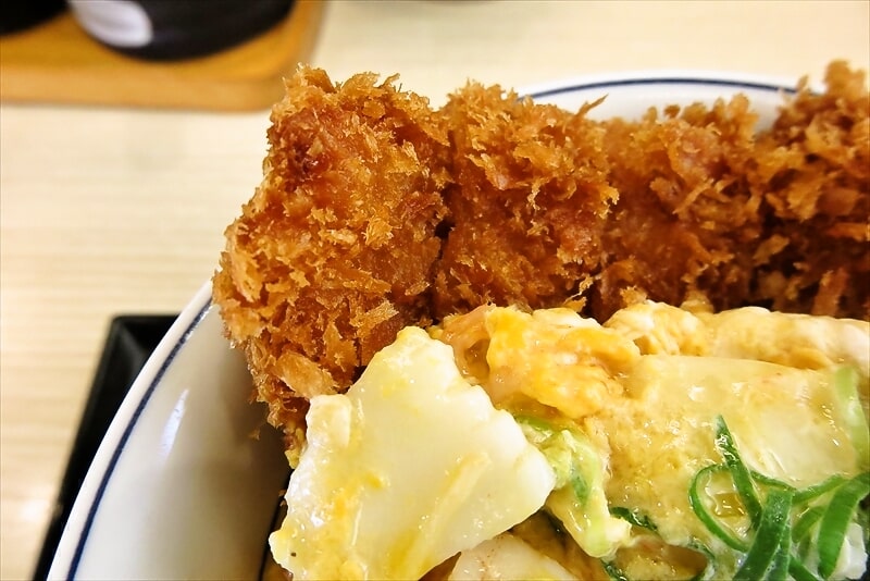 2024年7月相模原市『かつや相模原店』海鮮たまごチキンカツ丼7