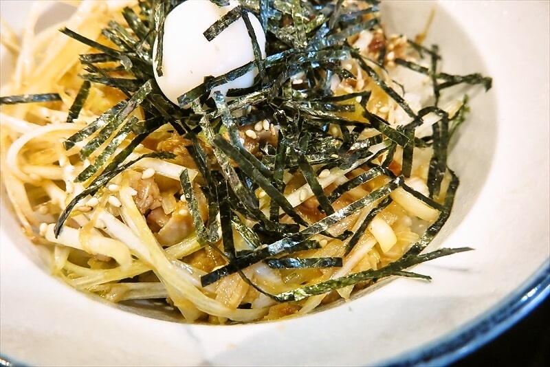 町田駅『横濱家系ラーメン町田商店本店』ラーメン＆小ネギチャーシュー丼4