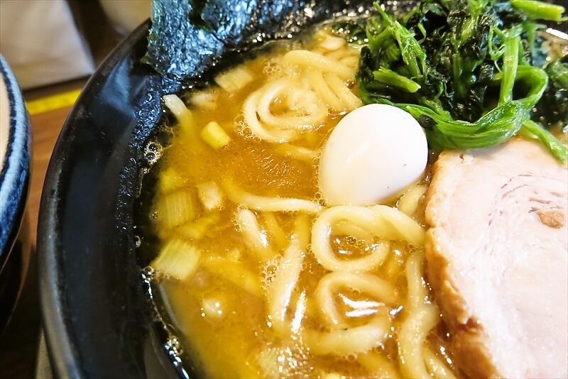 町田駅『横濱家系ラーメン町田商店本店』ラーメン＆小ネギチャーシュー丼7