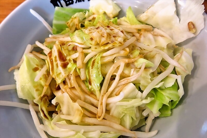 町田市常盤町『横濱家系ラーメン町田商店マックス』ラーメン＆もやキャベ9