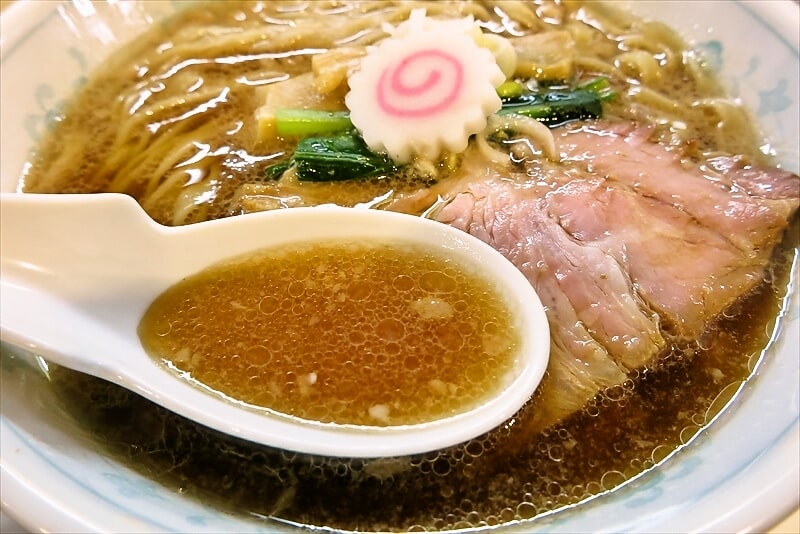 八王子駅『麺笑飯店（めんしょうはんてん）』中華そば（ラーメン）8