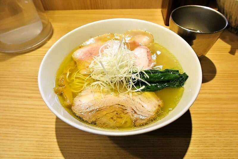 2024年移転後の相模原市『中村麺三郎商店』塩ラーメン1