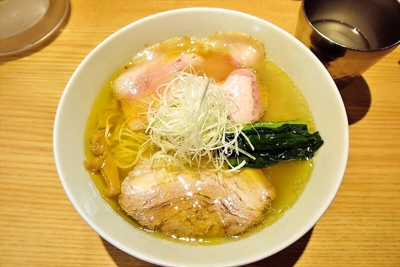 2024年移転後の相模原市『中村麺三郎商店』塩ラーメン2