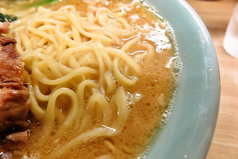 町田市木曽西『家系ラーメン 奥津家』ラーメン大盛り7