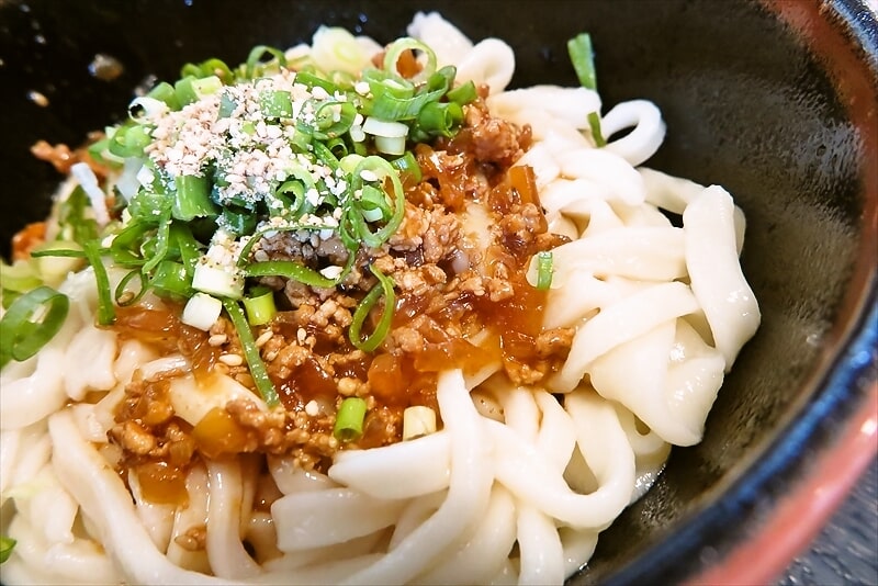 2024年町田市『讃岐うどん 瀬戸内』ジャージャーうどん大盛り5