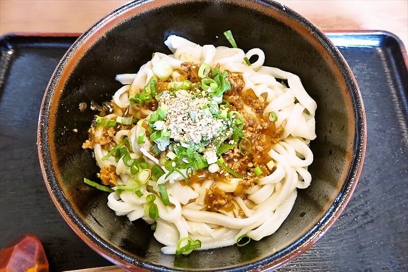 2024年町田市『讃岐うどん 瀬戸内』ジャージャーうどん大盛り2