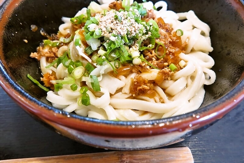 2024年町田市『讃岐うどん 瀬戸内』ジャージャーうどん大盛り3