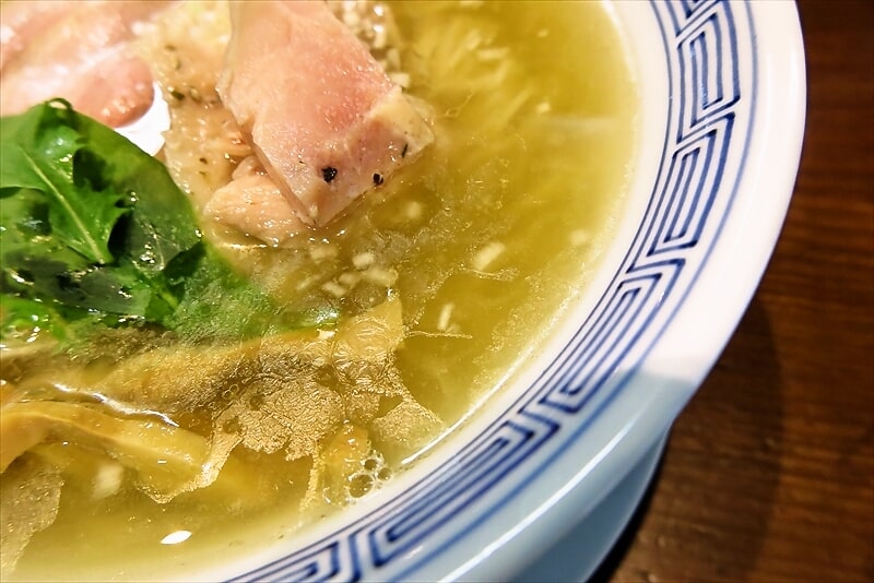 町田市金森『らぁめん 信 shin』（旧 進化本店）塩ラーメン4