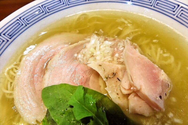 町田市金森『らぁめん 信 shin』（旧 進化本店）塩ラーメン6