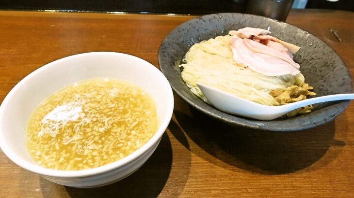 町田市金森『らぁめん 信 shin』（旧 進化本店）塩つけ麺サムネイル
