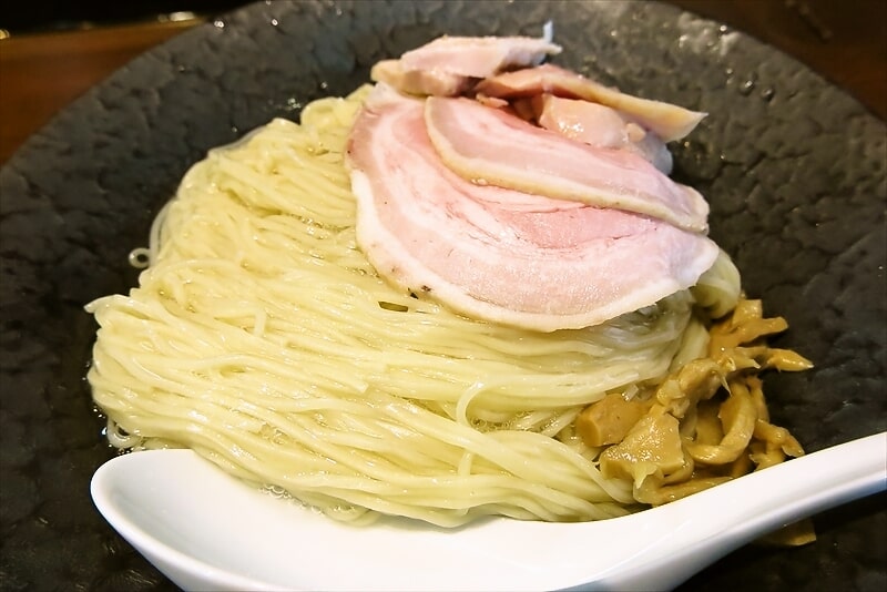 町田市金森『らぁめん 信 shin』（旧 進化本店）塩つけ麺4