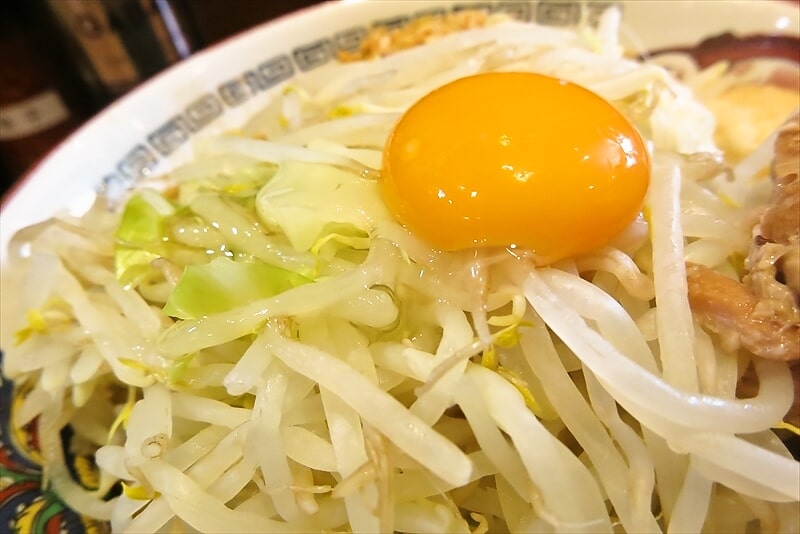 町田駅『ラーメン豚山（ぶたやま）』小ラーメン汁なし7