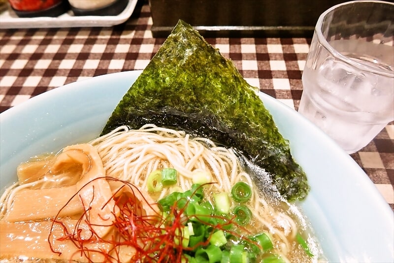 相模原市西橋本『とんこつ正油 えんや』豚骨醤油ラーメン2