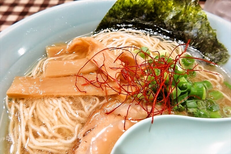 相模原市西橋本『とんこつ正油 えんや』豚骨醤油ラーメン3