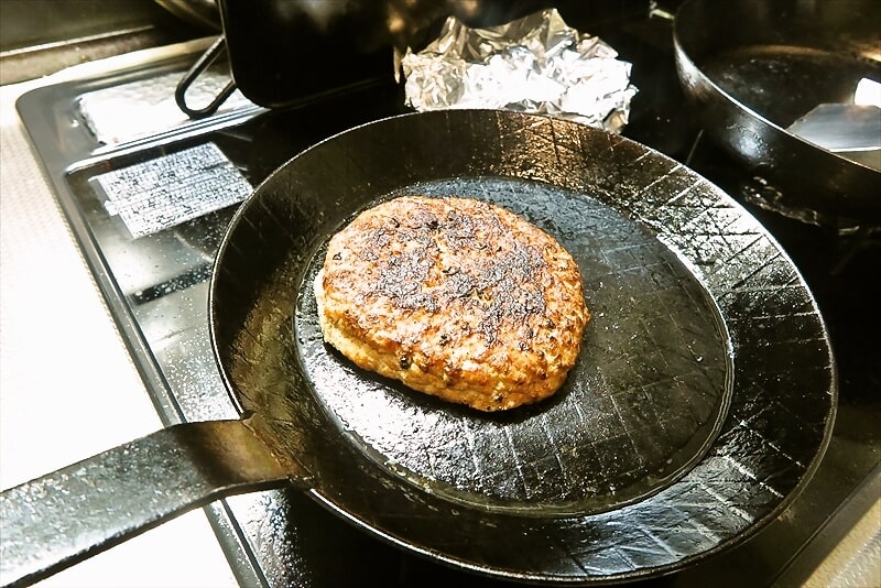 『肉のハナマサ』お肉屋さんのハンバーグ9