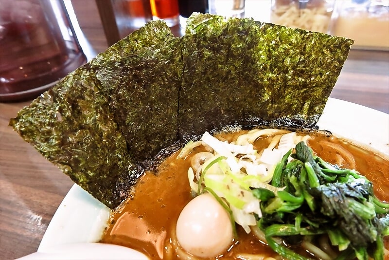 横浜家系ラーメン『魂心家（こんしんや）相模大野店』黒胡椒味噌ラーメン3