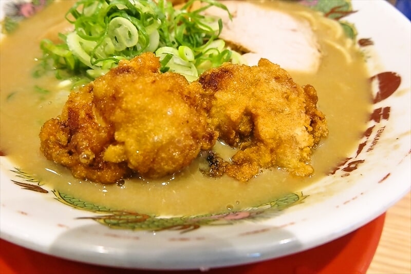 町田駅『天下一品 町田店』こってり唐揚げラーメン6