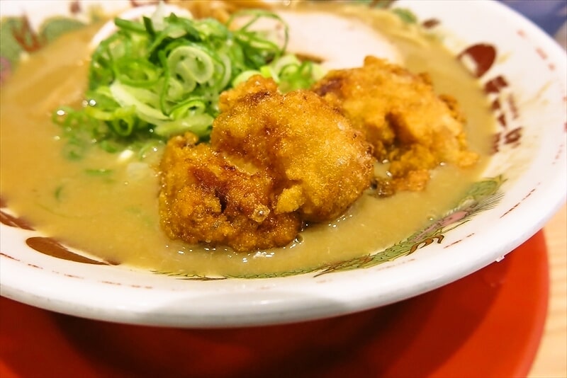 町田駅『天下一品 町田店』こってり唐揚げラーメン7