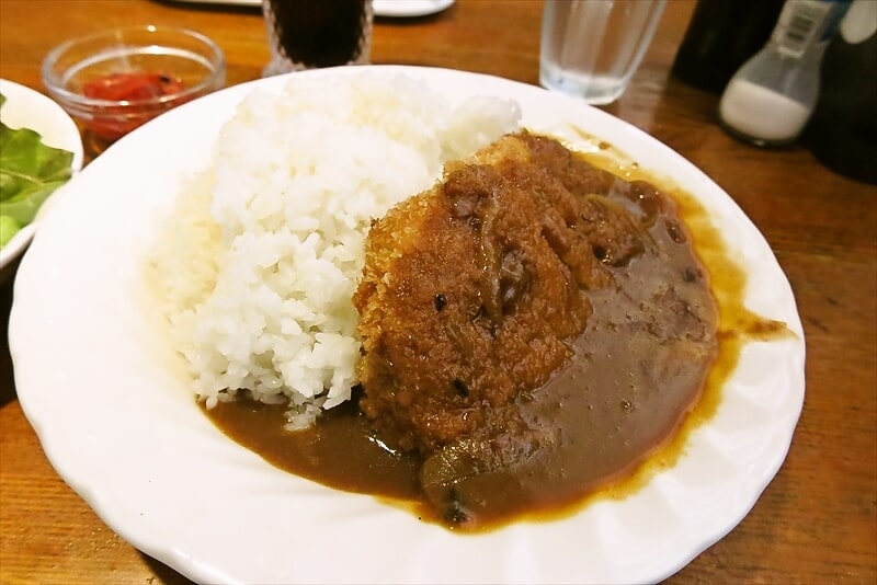 淵野辺駅矢部駅『喫茶 BLOOM（ブルーム）』カツカレー（サラダ付き）6